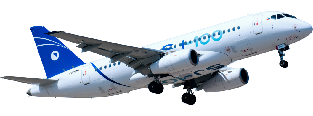 SJ-100 regional jet