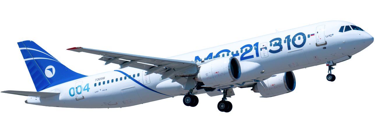 MC-21, a narrow-body artwork