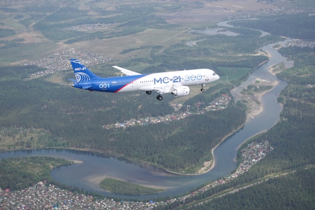 MC-21-300 in flight