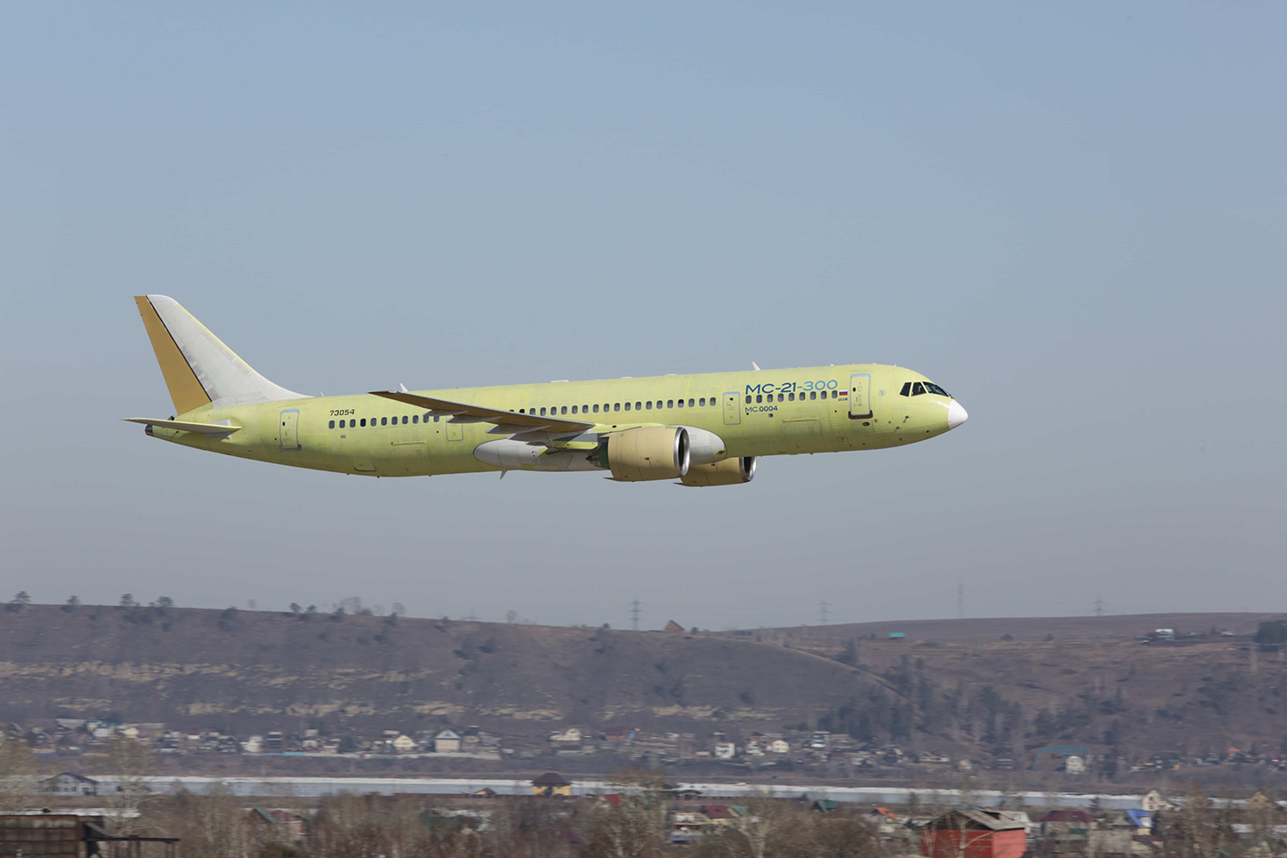 The third MC-21-300 aircraft joined the flight test program
