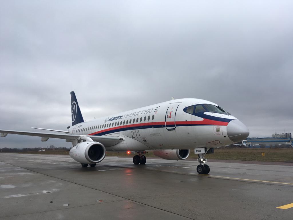 SSJ100 meets the European standards for controller–pilot digital private communications